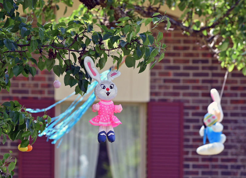 Easter decorations in the Wiregrass